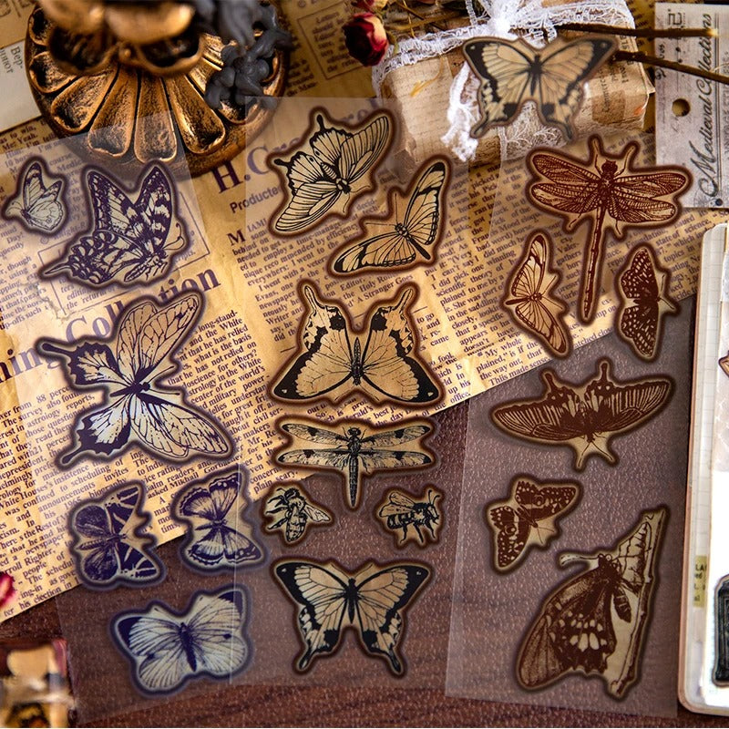 Medieval Vintage Die Cut Sticker Sheets