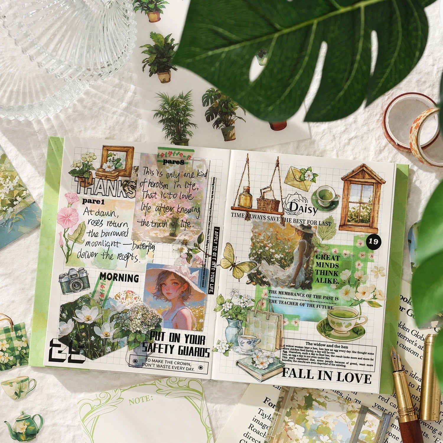 Flower Sea Like Tide Scrapbooking Box