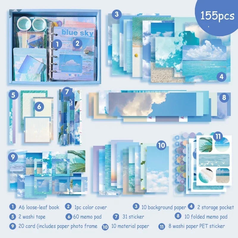 PaperWrld Skyline Scrapbooking Box