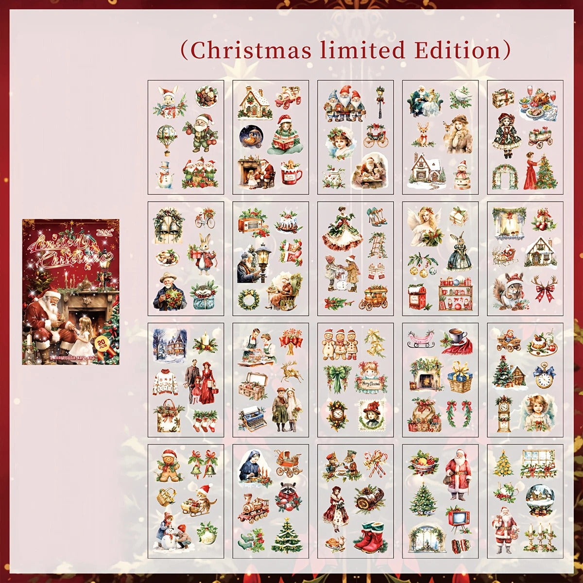 Christmas Fantasy Sticker Book