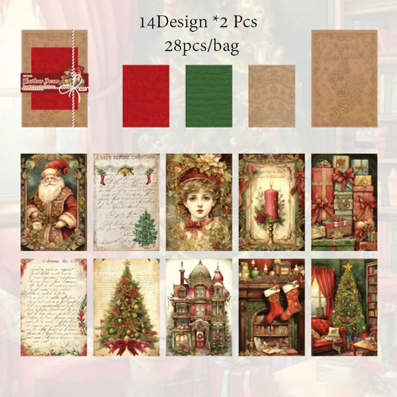 Christmas Magic Embossed Paper Set