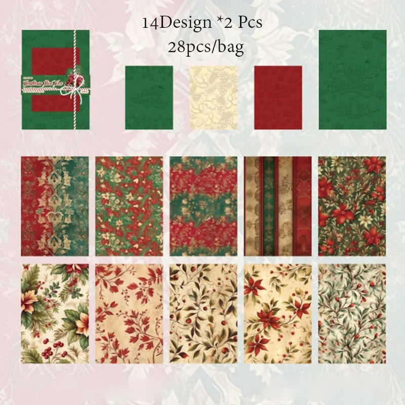Christmas Magic Embossed Paper Set