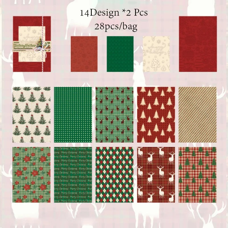 Christmas Magic Embossed Paper Set