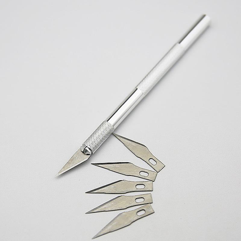 Stainless Cutter With Interchangeable Blades for Journaling &amp; Scrapbooking - PaperWrld