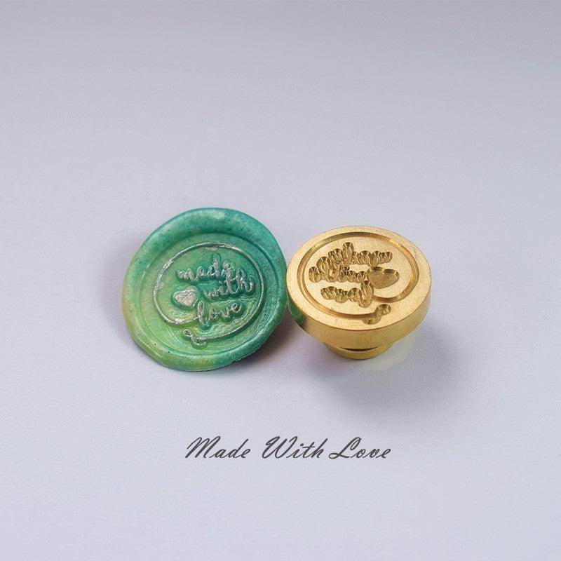 Sentimental Wax Seal Head - Made with Love - PaperWrld
