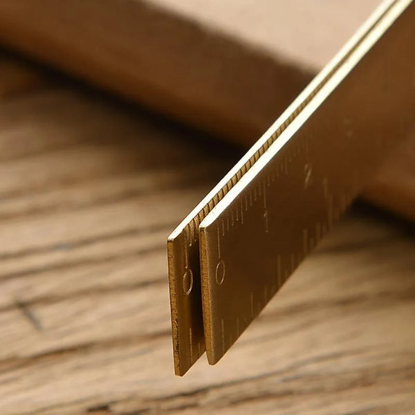 Rose Ruler 15 cm Gold & Rose Ruler – Up 60% Off at PaperWrld