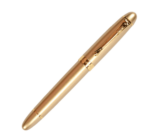 Metal Fountain Pen - Gold - PaperWrld