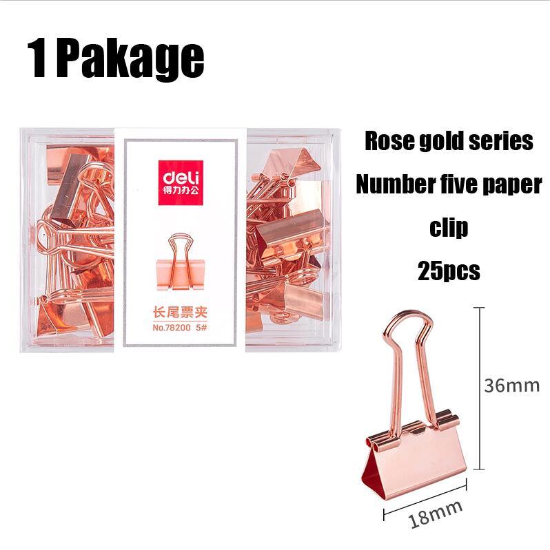 Rose Gold Clips - Small Tent Clips - PaperWrld
