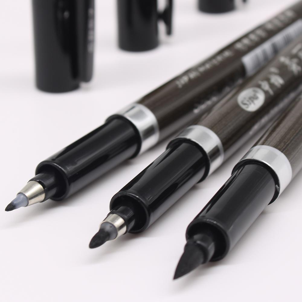 PAPERWRLD - Black Calligraphy Pens