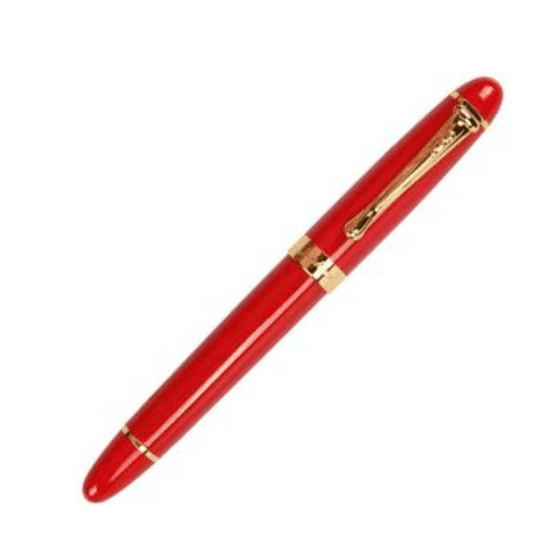 Metal Fountain Pen - Red - PaperWrld