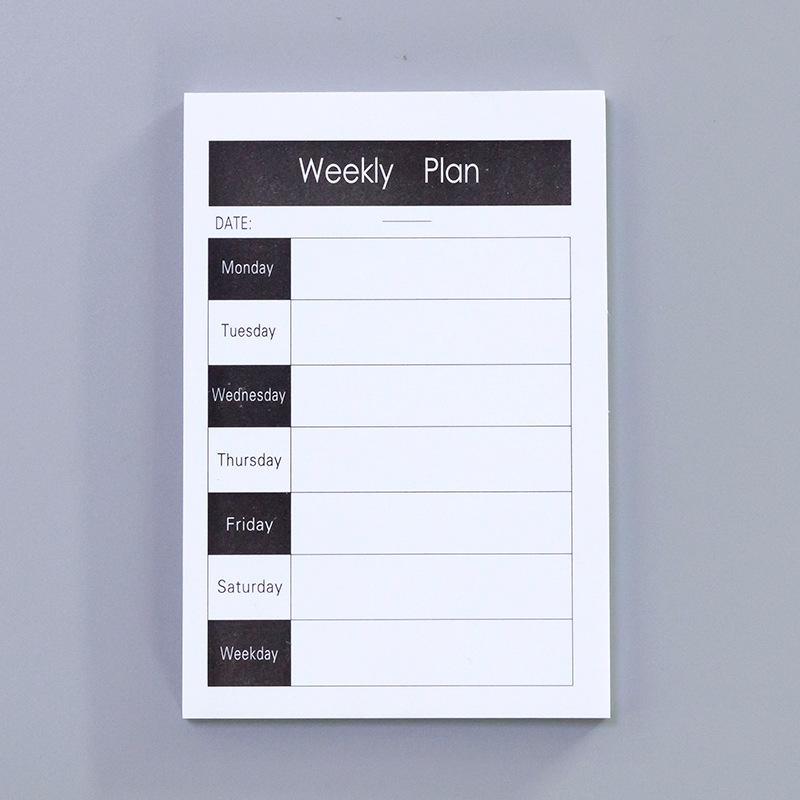 Sticky Notes Planner - Weekly Plan One - PaperWrld