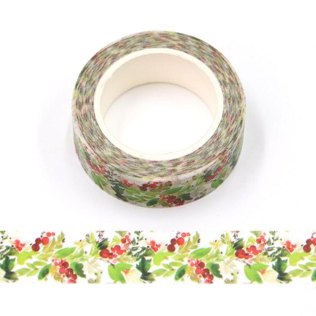 1PC Merry Christmas Washi Tape - Currants - PaperWrld