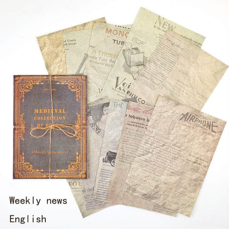 Medieval Collection Paper - Weekly News English - PaperWrld