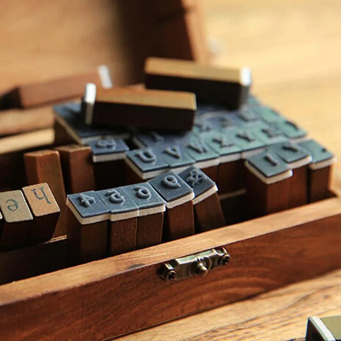 Vintage Alphabet Letter & Numbers Stamps – Up 60% Off at PaperWrld