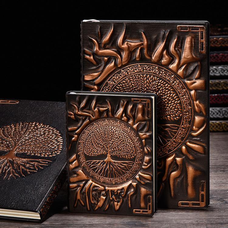 Tree of Life Notebook - Red Bronze / A5 - PaperWrld