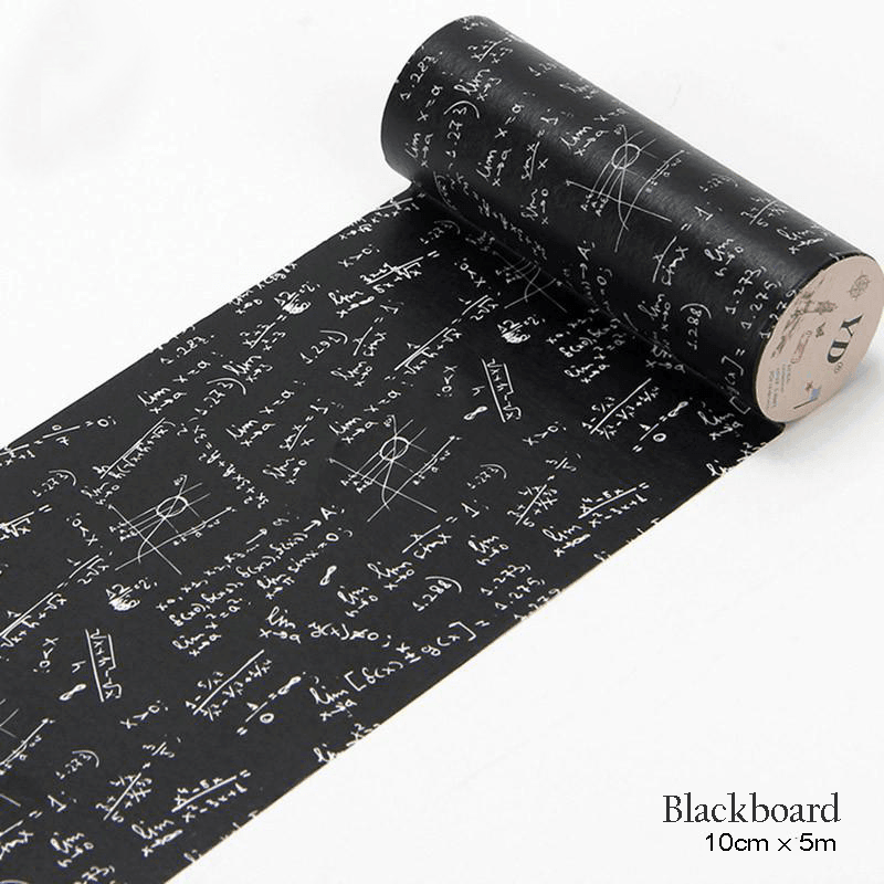 Vintage Washi Tape Max - Blackboard - PaperWrld