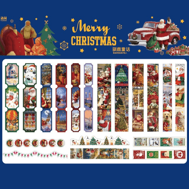 36 pcs/set Christmas Stories Stickers - D - PaperWrld