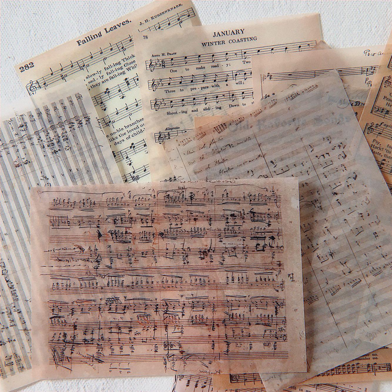 Sheet Music Paper - PaperWrld