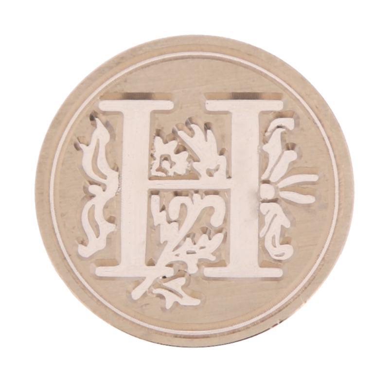 Nature's Alphabet Wax Seal Stamp - H - PaperWrld