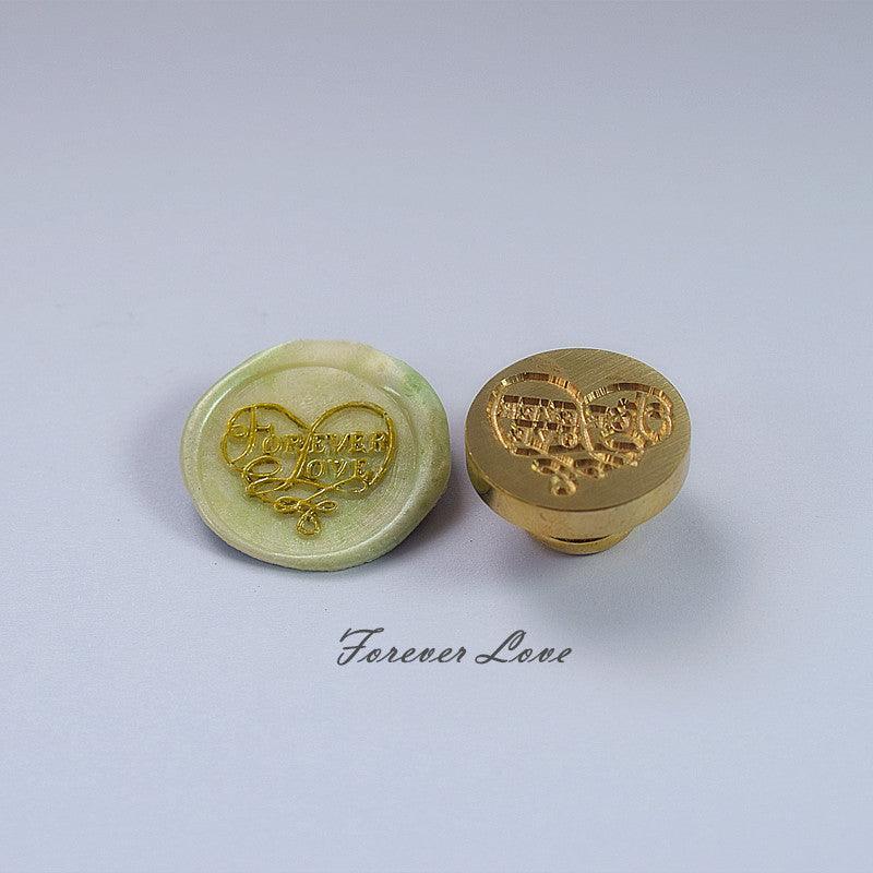 Written Wax Seal Stamps - Forever Love - PaperWrld