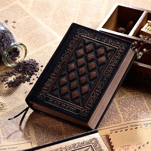 PAPERWRLD Vintage Emboss Hardcover Notebook