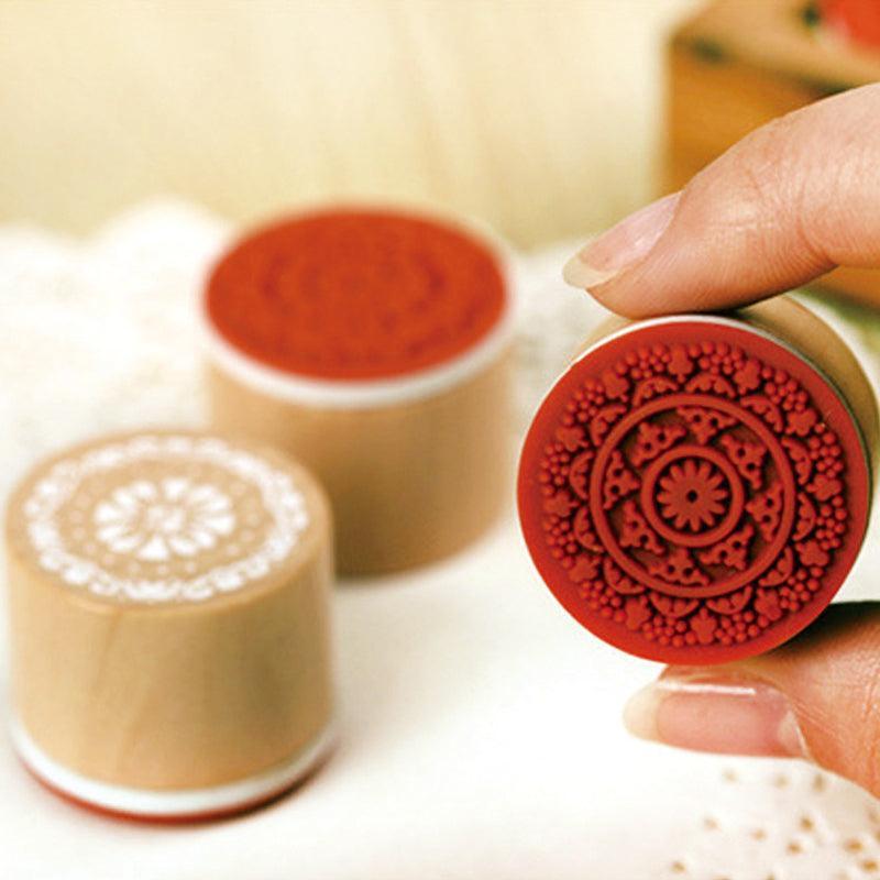 Round Wooden Lace for Journaling &amp; Scrapbooking - PaperWrld
