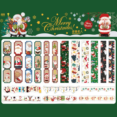  36Pcs Stitch Christmas Make Your Own Toys Stickers