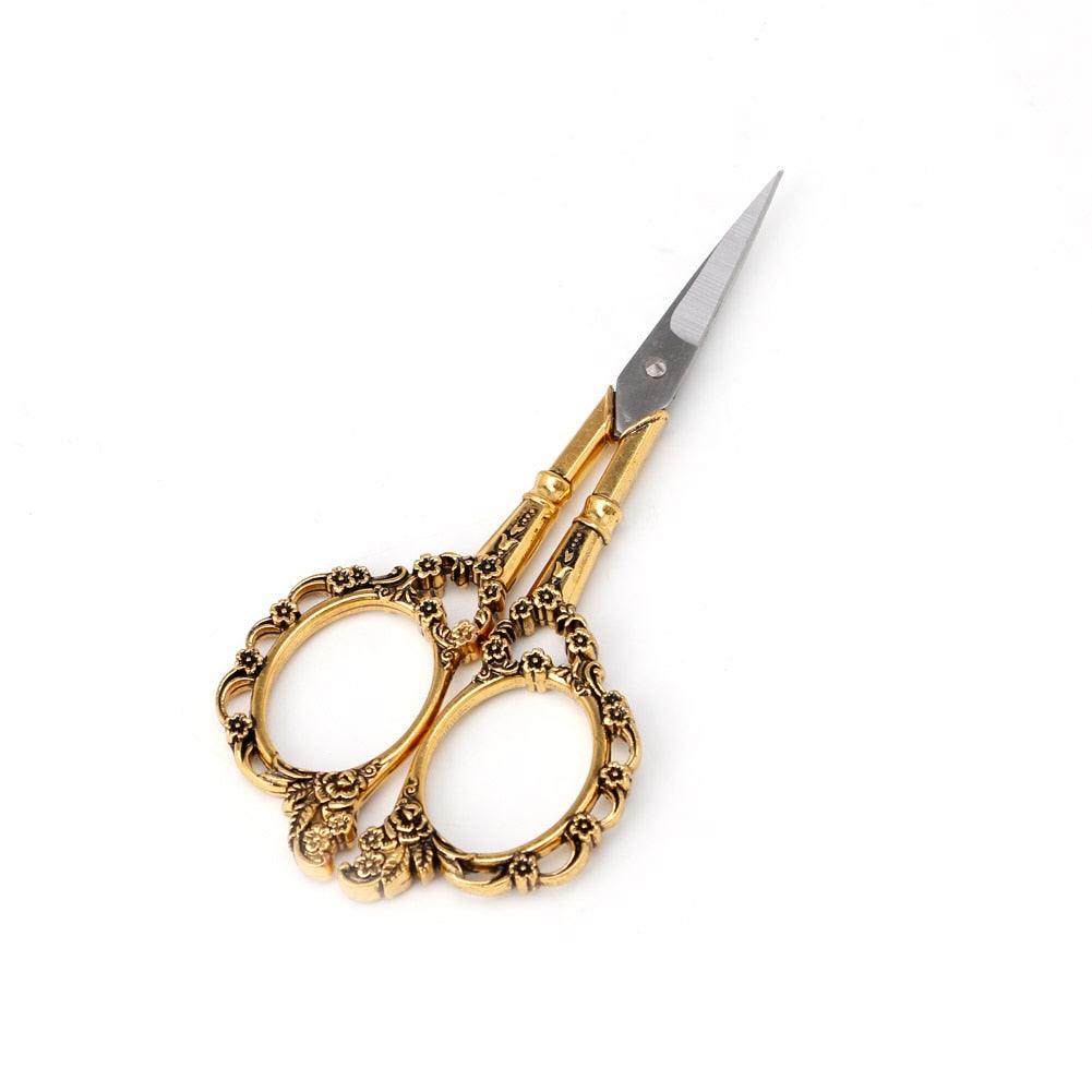 Vintage Floral Scissors - Gold - PaperWrld