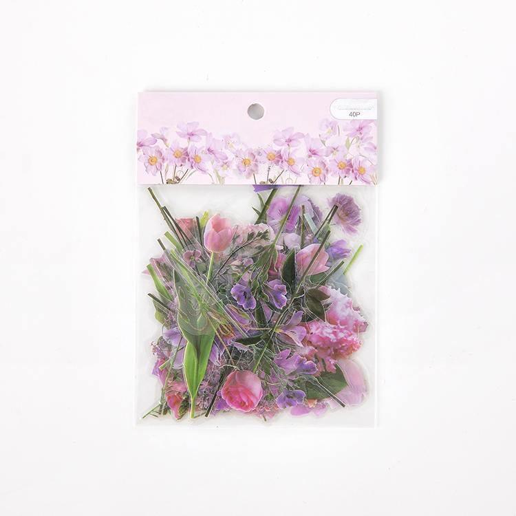 Dried Pressed Flower Stickers