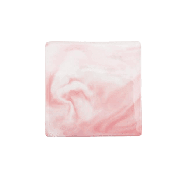Marble Plate For Wax Seal - Pink / Square - PaperWrld