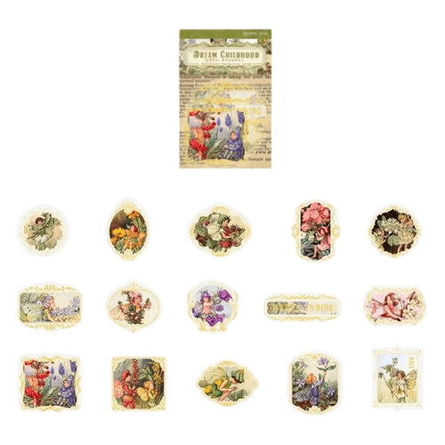 Fairy Tale Series Decorative Stickers - D - PaperWrld