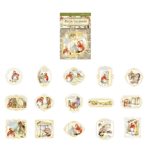 Fairy Tale Series Decorative Stickers - H - PaperWrld