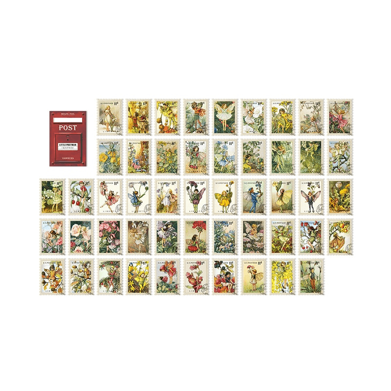 Little Postman Stickers - Fairies - PaperWrld