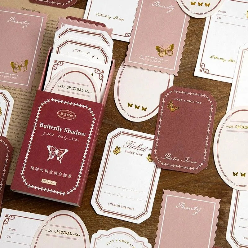 Timeless Elegance Vintage Label Set – Up 60% Off at PaperWrld