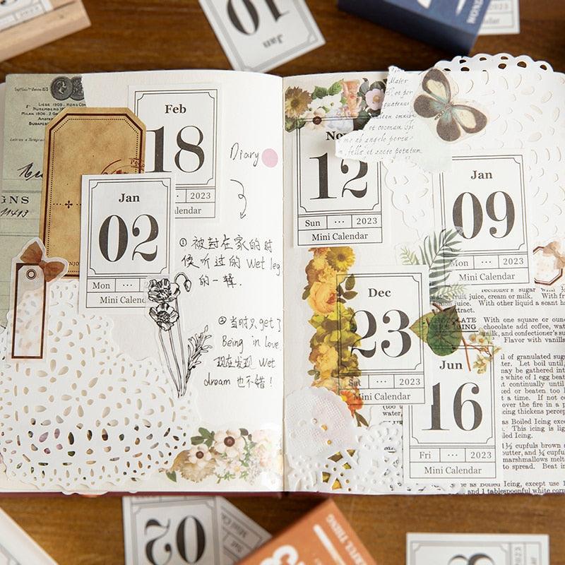 2023 Mini Calendar Deco - PaperWrld