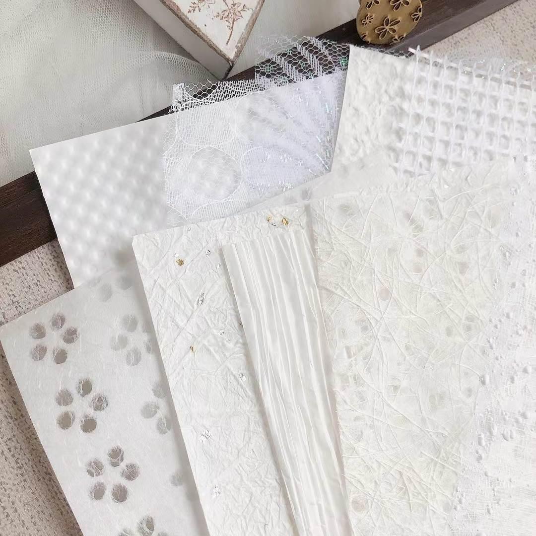 Elegant Craft Paper - White - PaperWrld