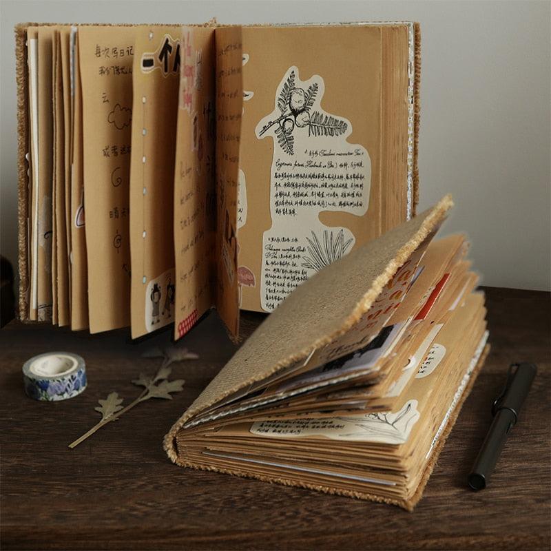 Jute Book A5 DIY Craft for Journaling &amp; Scrapbooking - PaperWrld