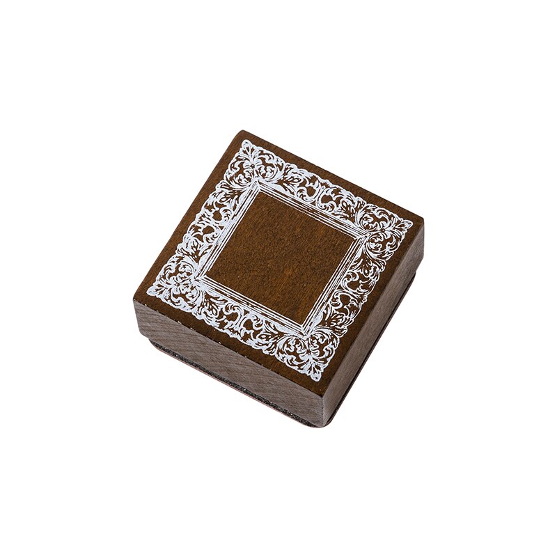 Exquisite Antique Frame Wood Stamps