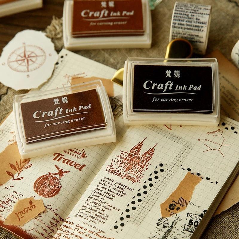 Promotional Top Quality Custom Craft Ink Pad Stamps - China Craft Ink Pad  Stamps, Ink Pad