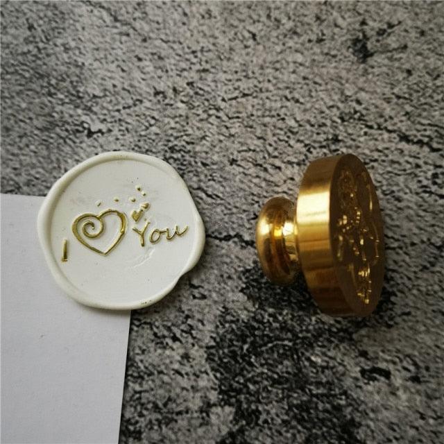 Sweets Wax Seal Stamp - I love you - PaperWrld