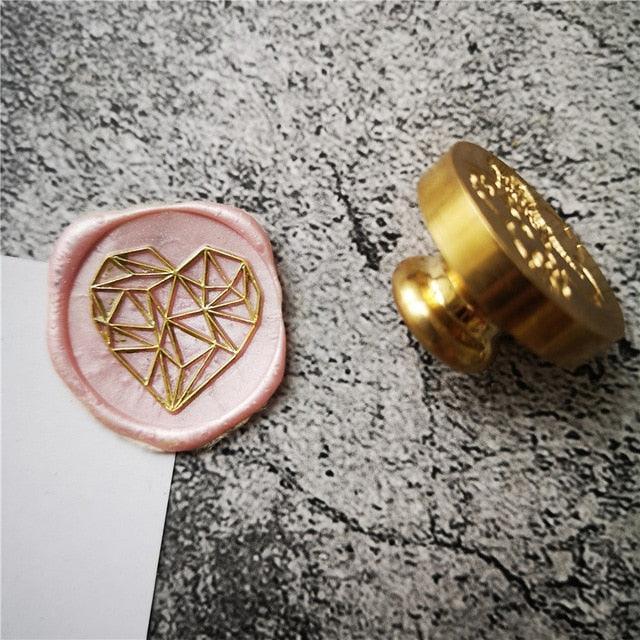 Sweets Wax Seal Stamp - Heart - PaperWrld