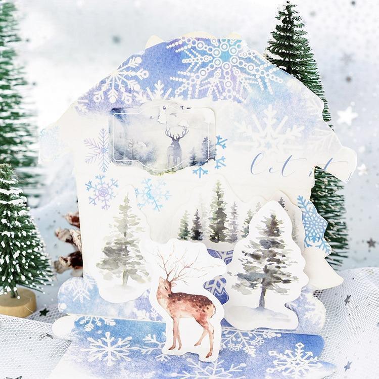 PAPERWRLD - Christmas Day Snowflake Stickers