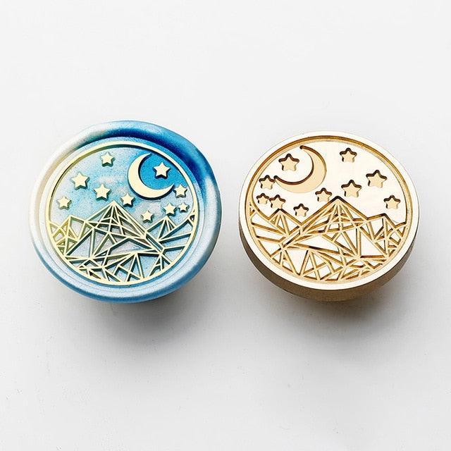 Nature Wax Seal Stamp - Simply Mountain - PaperWrld