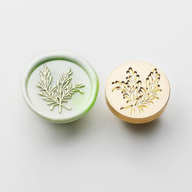 Nature Wax Seal Stamp - Plant - PaperWrld