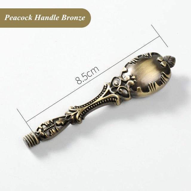 Handle for Wax Seal - Peacock Handle Bronze - PaperWrld