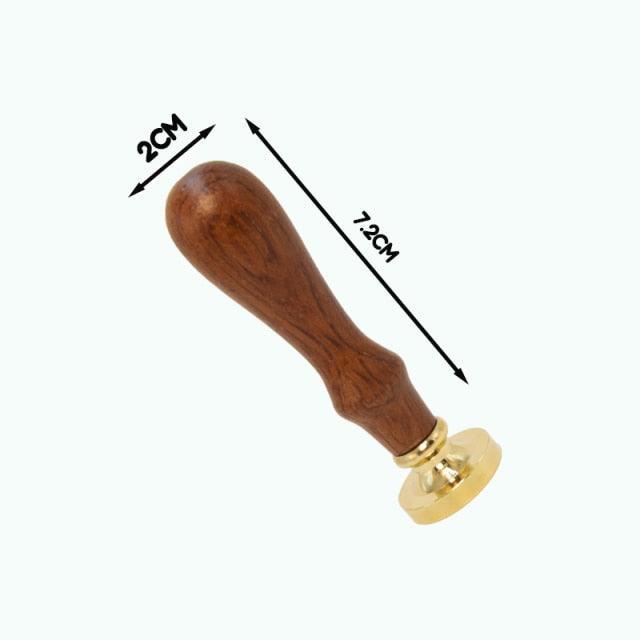 Handle for Wax Seal - Wooden Handle - PaperWrld