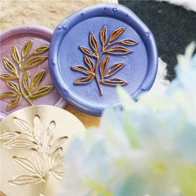 Plants & Flowers Wax Seal Stamp - Style F - PaperWrld