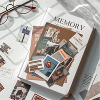 Aesthetic Globe Traveler Stickers 45pcs for Journaling &amp; Scrapbooking - PaperWrld