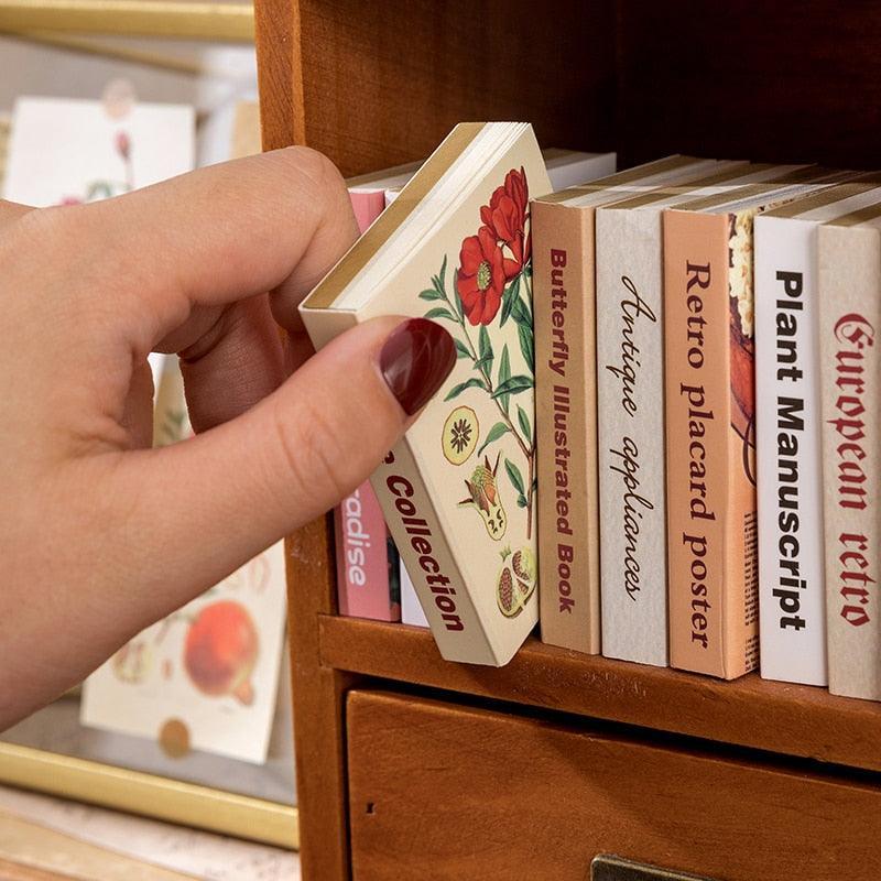 PAPERWRLD - English Library Mini Book Adhesive Stickers