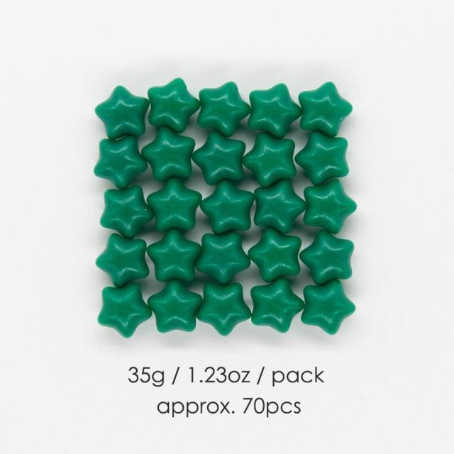Star Sealing Wax Beads - Green - PaperWrld